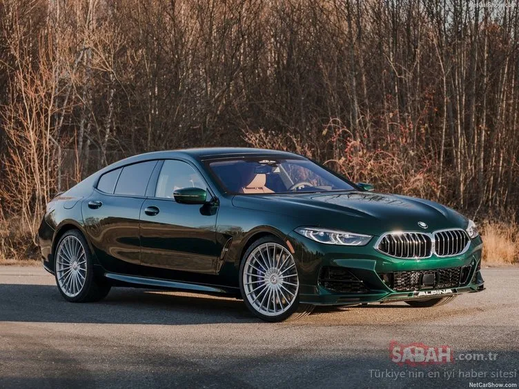 Alpina BMW B8 Gran Coupe örtüsü kaldırıldı! BMW’nin canavarı bakın ne hale geldi...
