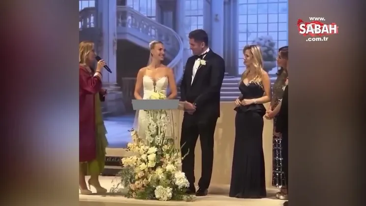 Mert Öcal ve Sude Burcu evlendi! Mert Öcal ve Sude Burcu’nun düğününden ilk kareler!