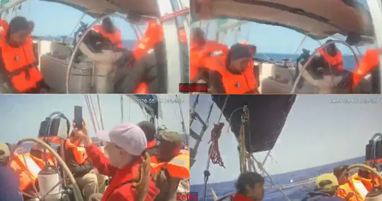 SON DAKİKA| Katil İsrail yeniden Küresel Sumud Filosu’na saldırıyor: Siyonistler gemilere el koydu