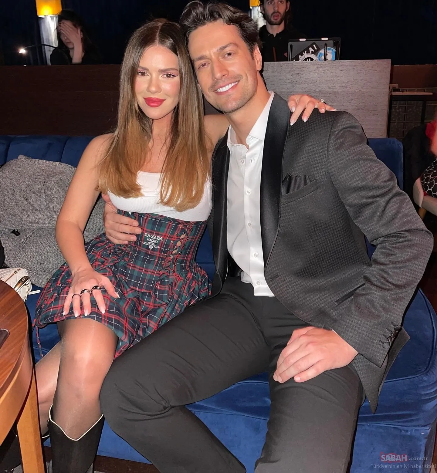 Oyuncu Feyyaz Şerifoğlu ve spiker Merve Dinçkol balayına çıktı! Bakın tercihleri neresi oldu!