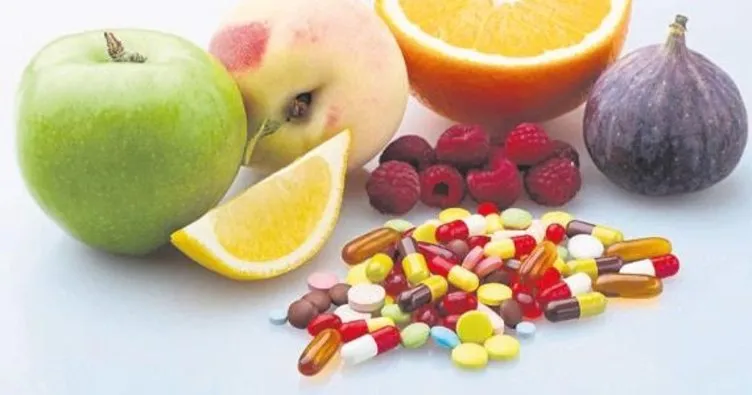 Gereğinden fazla alınan vitamin zararlı