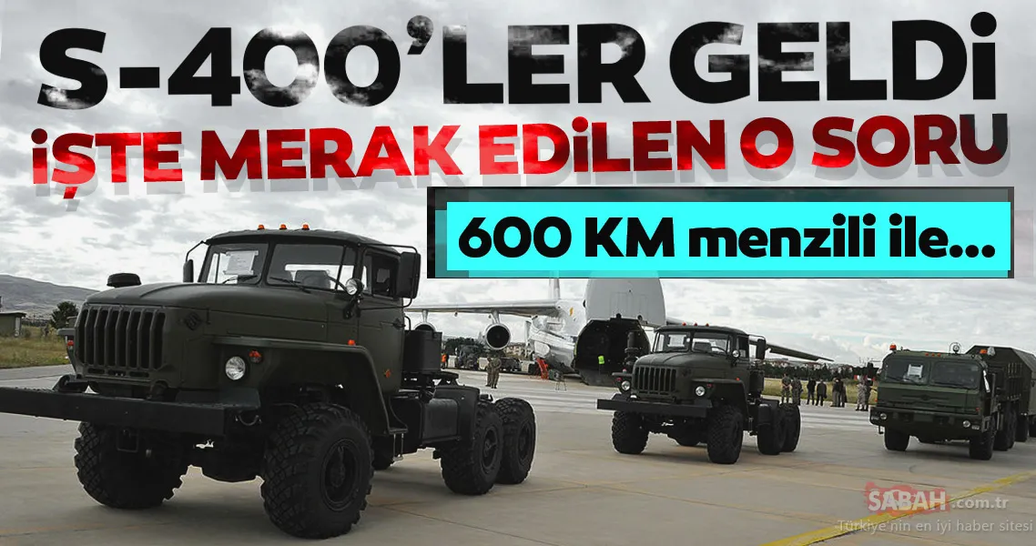 s 400 ler turkiye ye gelmeye basladi