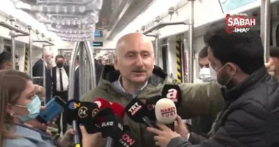 Gayrettepe-İstanbul Havalimanı metro hattının test sürüşünü Bakan Adil Karaismailoğlu yaptı | Video