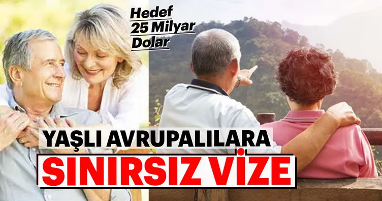Yaşlı Avrupalı’ya sınırsız vize