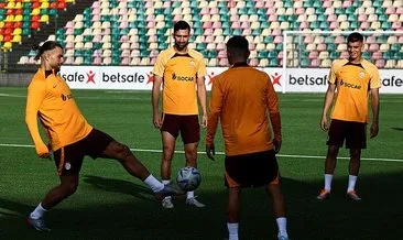 Galatasaray, Zalgiris maçının hazırlıklarını tamamladı