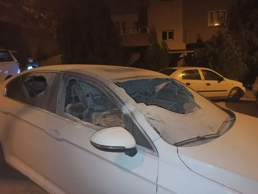 MHP İlçe Başkanı Çetin’in arabası yakıldı
