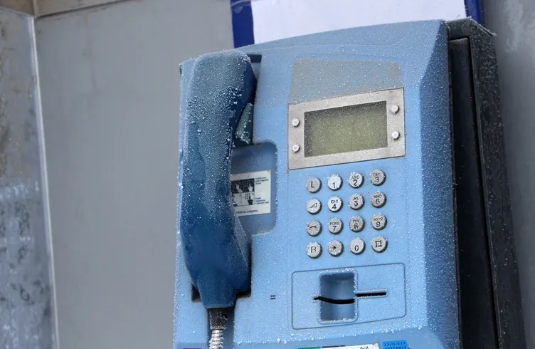 Sibirya soğukları Göle’yi esir aldı