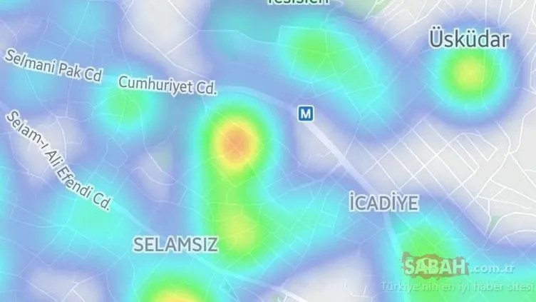 İstanbul'un HES haritası güncellendi! İşte İstanbul'da ilçe ilçe corona haritası