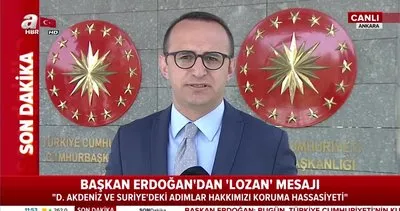 Cumhurbaşkanı Erdoğan’dan Lozan Barış Antlaşması’nın imzalanmasının 96. yıl dönümü mesajı