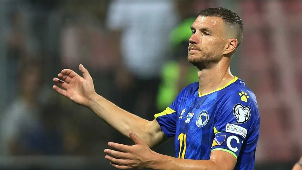 Süper Lig'de forma giyen Dzeko, Hajradinovic ve Varesanovic'e milli davet