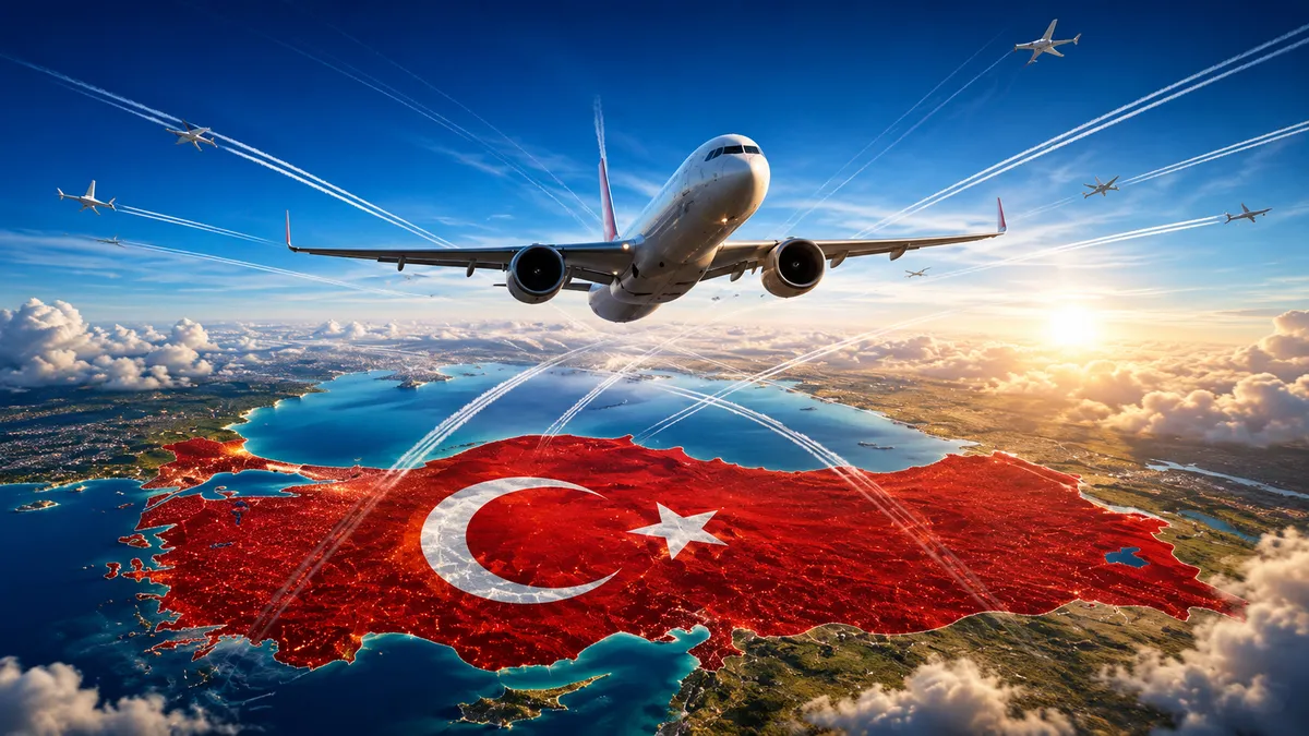 Türk hava sahası 1 dakika bile boş kalmadı! 14 saniyede bir üstümüzden bir uçak geçti Türk hava sahası 1 dakika bile boş kalmadı! 14 saniyede bir üstümüzden bir uçak geçti