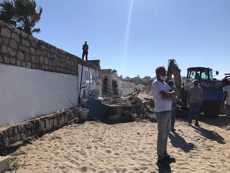 CHP’li belediyeden keyfi yıkım Plajda yıkım gerçekleşti; yarım saat sonra yürütmeyi durdurma kararı çıktı