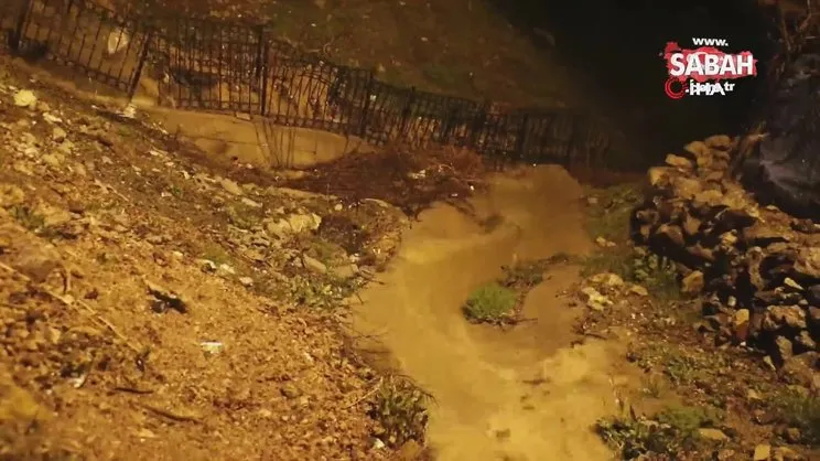 Hakkari’de sel suları ile mücadele çalışması | Video