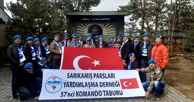 57. Alay ruhuyla  yardıma koştular