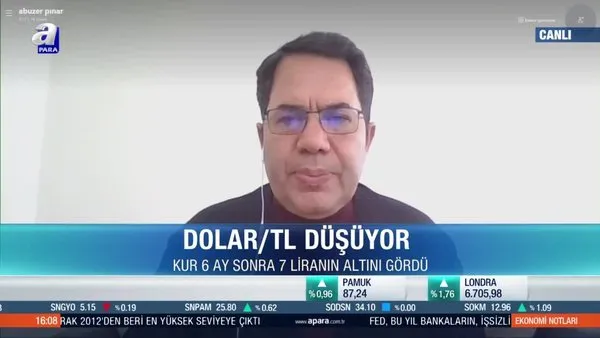 Prof. Dr. Abuzer Pınar: 7 liranın altında ters dolarizasyon hızlanacak