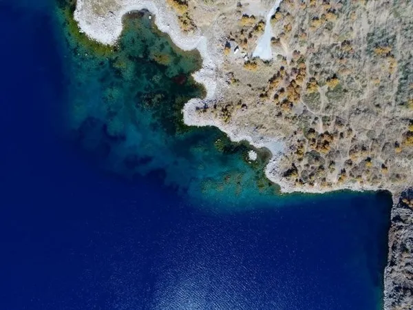 Türkiye'nin en büyük krater gölü