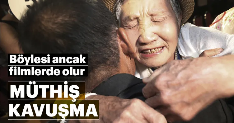 Kuzey Kore’de film gibi kavuşma