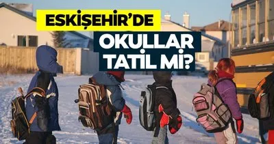 Bugün Eskişehir’de okullar tatil mi? 19 Ocak 2022 Çarşamba Eskişehir’de okullar kar tatili mi olacak, Valilikten açıklama geldi mi?