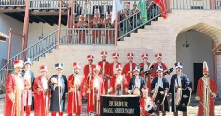 Burdur’da mehter takımı kuruldu
