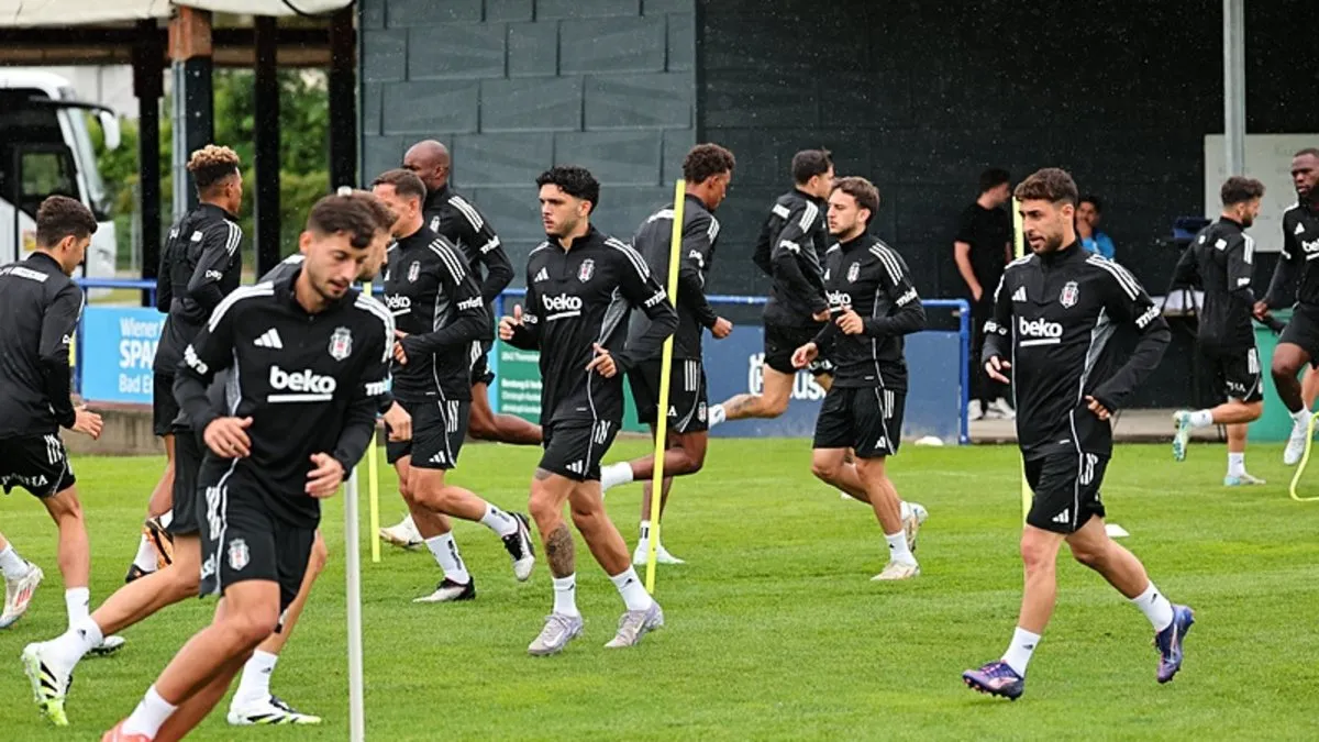 Beşiktaş'ta yeni sezon öncesi ilk hazırlık maçı