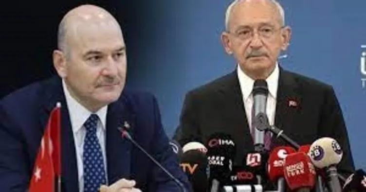 Bakan Soylu’dan Kılıçdaroğlu’na tepki