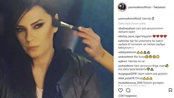 Ünlü isimlerin Instagram paylaşımları (11.04.2018)(Esra Erol)