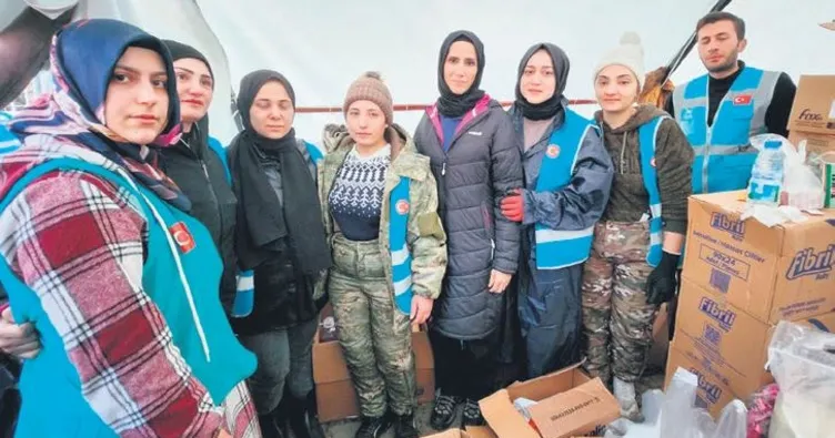 KADEM deprem bölgesinde