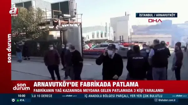 SON DAKİKA: İstanbul'da fabrikada patlama! Olay yerinden ilk görüntüler... 3 yaralı | Video