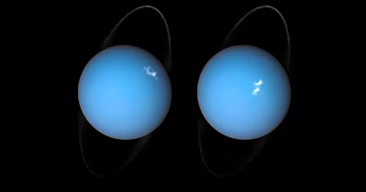 Hubble Uranüs’teki ’auroraları’ görüntüledi