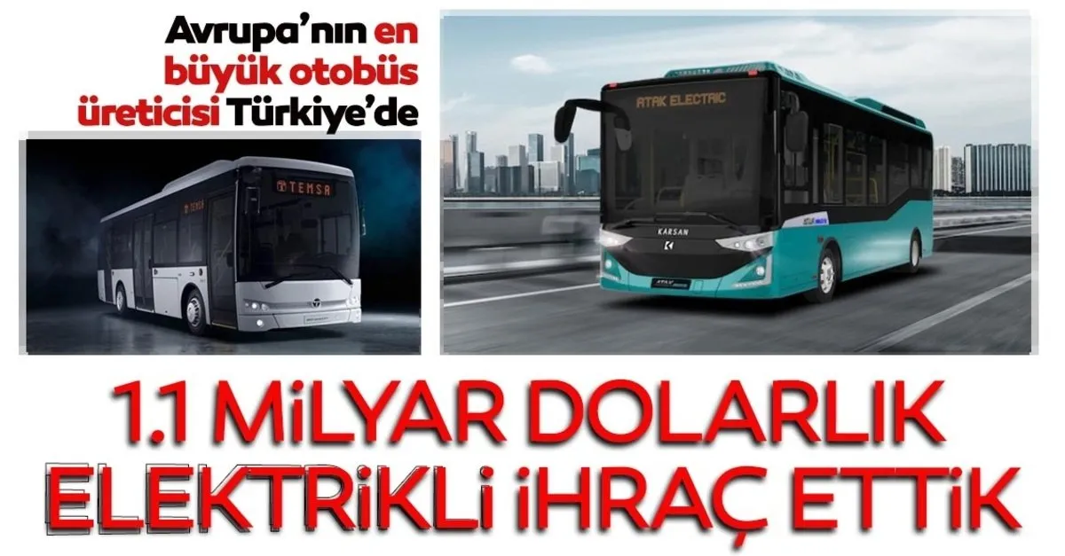 turkiye elektrikli otobuste de iddiali