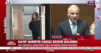 Diyarbakır Valisi’nden Narin Güran açıklaması: Çuval içinde üzeri taşlarla gizlenmiş halde bulundu | Video