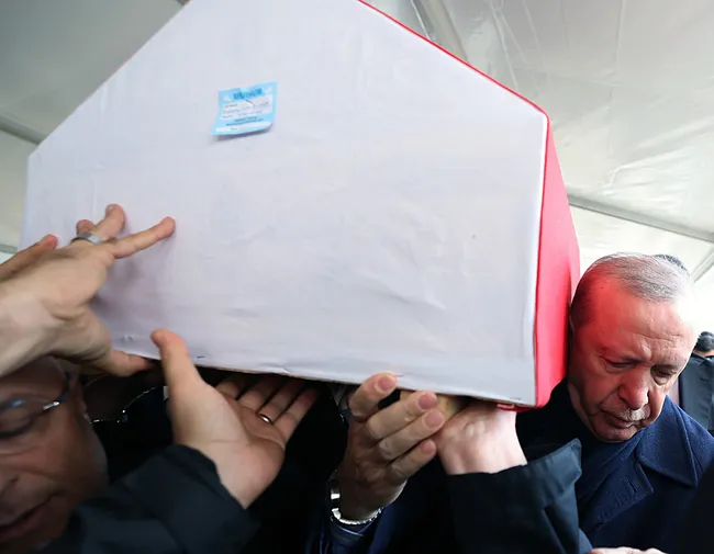 Dündar Ziya Gültekin’e veda… Cenaze törenine Başkan Recep Tayyip Erdoğan da katıldı