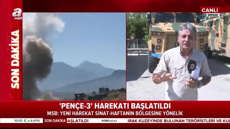 Pençe-3 harekatı başlatıldı! Operasyona SİHA/İHA ve Fırtına obüsleri destek veriyor