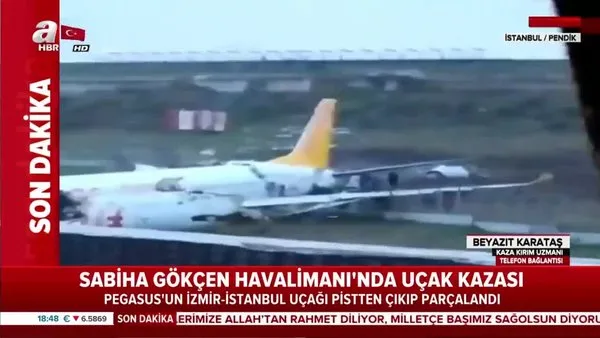 Son Dakika Sabiha Gokcen De Ucak Kazasi Pegasus A Ait Ucak Neden Pistten Cikti Kaza Neden Oldu Video Videosunu Izle Son Dakika Haberleri