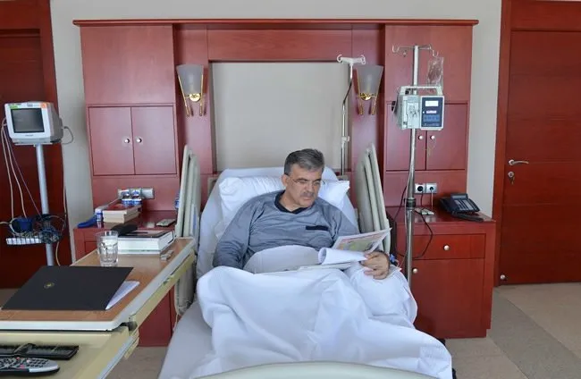 Cumhurbaşkanı Abdullah Gül hastanede