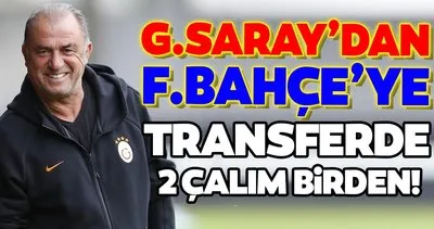 Galatasaray’dan Fenerbahçe’ye 2 transfer çalımı birden!
