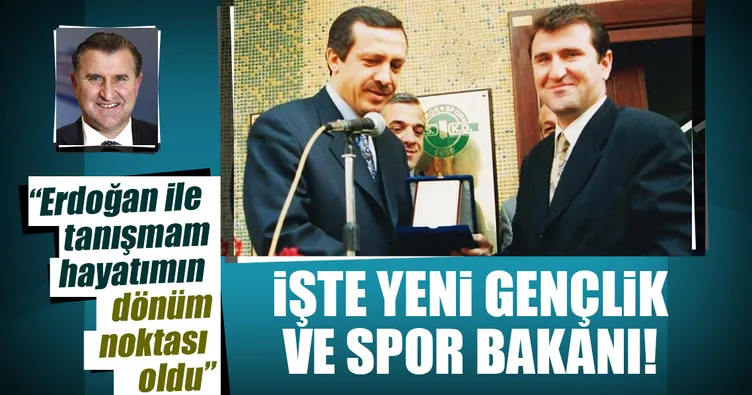 Son dakika! İşte yeni Gençlik ve Spor Bakanı