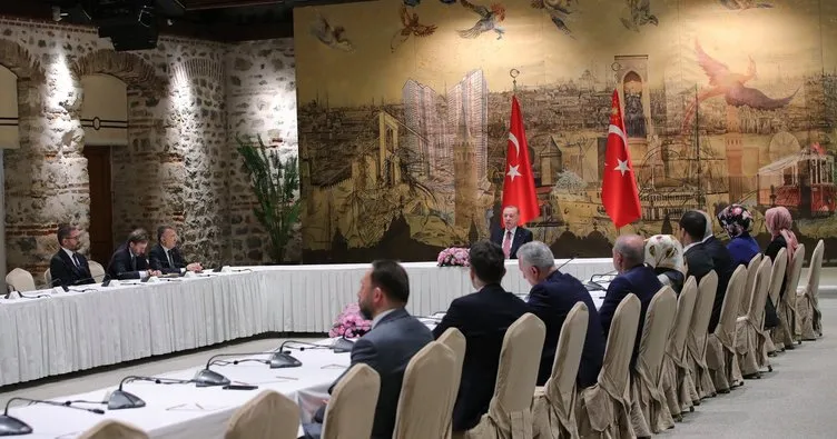 Başkan Erdoğan, TÜRGEV heyetini kabul etti