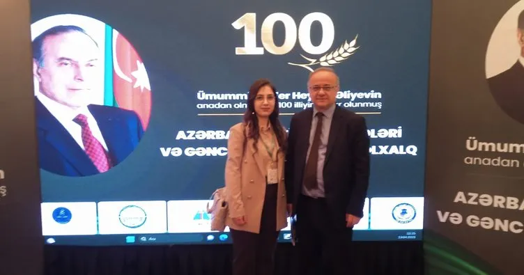 Rektör Alma, Bakü’de Uluslararası Genç Bilim İnsanları ve Tıp Öğrencileri Kongresinde konuştu