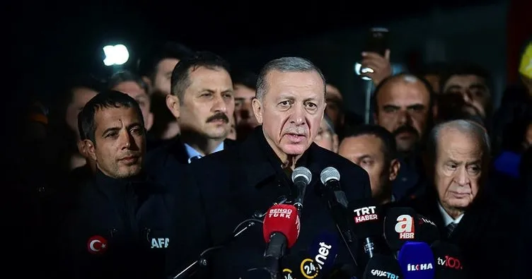 Son dakika | Başkan Erdoğan’dan deprem bölgesinde önemli açıklamalar: Hiçbir vatandaşımızı yalnız bırakmayacağız!