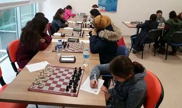 Kadınlar satranç il birinciliği yarışması sona erdi
