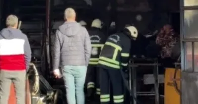 Kırklareli’nde iş yeri yangını! Yaralanan işçinin durumu ağır #kirklareli