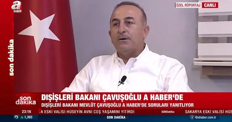 Son dakika: Dışişleri Bakanı Mevlüt Çavuşoğlu’ndan A Haber’de önemli açıklamalar! 30 milyon TL’lik ödemeler başlıyor