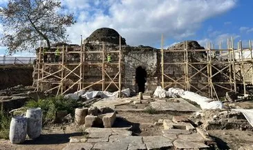 Osmanlının ilk hamamlarından 'Gazi Mihal Hamamı' ihya ediliyor #edirne