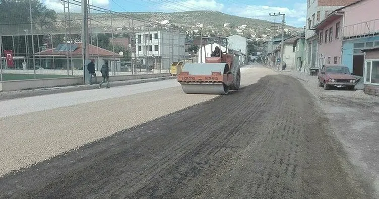 Gölpazarı ilçesinde yapılan asfalt çalışmalarında sona gelindi