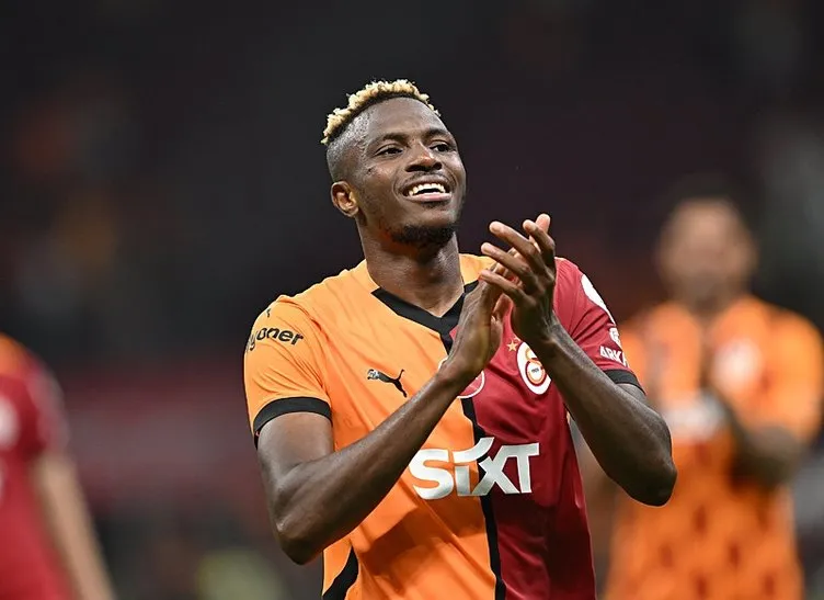 Osimhen ile Abdülkerim arasında ilginç diyalog! Galatasaray-Rizespor maçında gol sonrası...