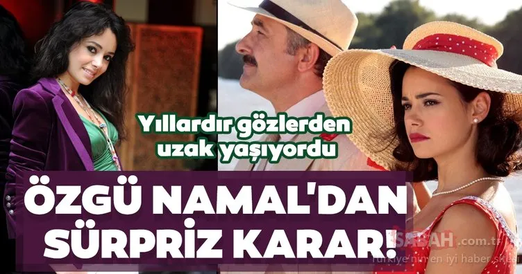 Özgü Namal’ın sürpriz kararının sebebi… Hanımın Çiftliği dizisiyle gönüllere taht kuran Özgü Namal İstanbul’a geri dönüyor!