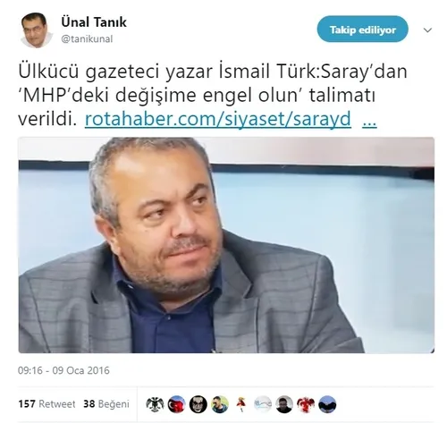 Eski Yeniçağ yazarı İsmail Türk FETÖ operasyonunda gözaltına alındı-1