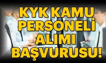 Yüksek Öğrenim Kredi ve Yurtlar Kurumu KPSS ile personel alacak! İşte KYK kamu personeli alımı başvuru ekranı