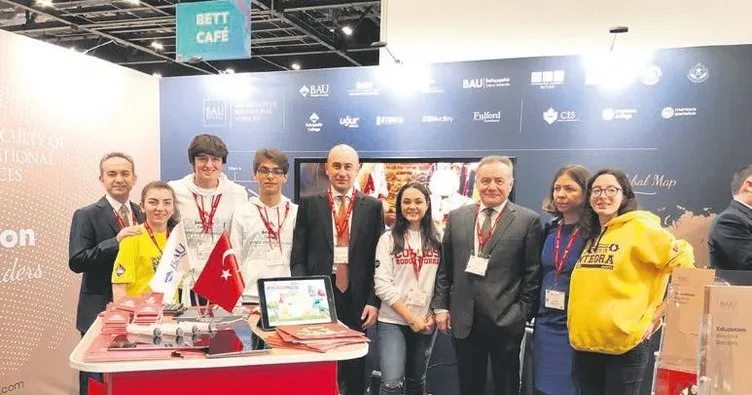 Türk öğrencilerin ‘robot kolu’ Londra’da